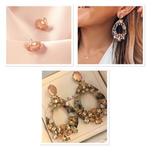 Stella & Dot Dew Drop 2-in-1 Earrings